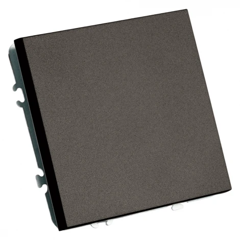 Выключатель одноклавишный (антрацит, soft touch) Stekker Эмили 49917