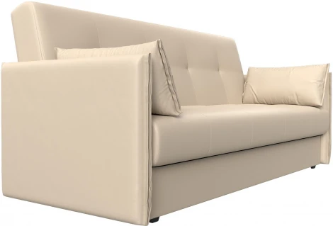 Диван-книжка Лига-018 (Бежевый/Экокожа) Лига Диванов арт.117883