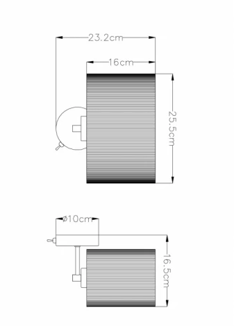 Бра Arte Lamp Mallorca A1021AP-1SS
