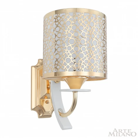 Бра Arte Milano Florentia-6067 306067/1W Wh/Gd (220V)