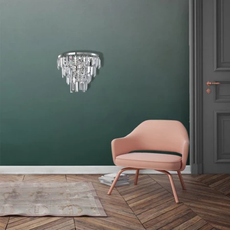 Бра Lumien Hall Novello LH0039/2W-NK-CL