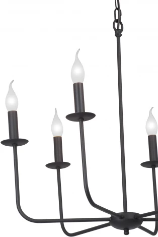 Подвесная люстра V3986-1/6 Vitaluce (220V, на цепи, свеча)