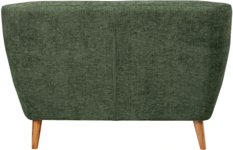 Диван Bradexhome Picasso двухместный зелёный, шенилл