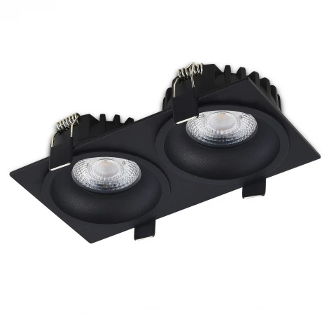 Встраиваемый светильник Donolux Crater DL20761R10W1BTriac 10W 876Lm 3000K черный