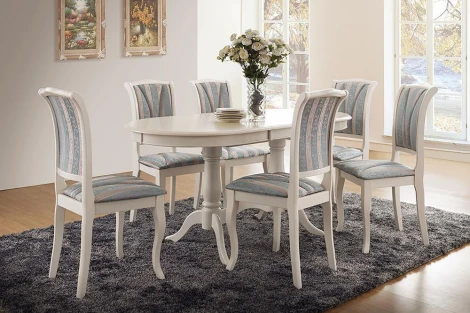 Стул Opera ( OP-SC ) ivory white (слоновая кость 2-5) (дерево гевея)