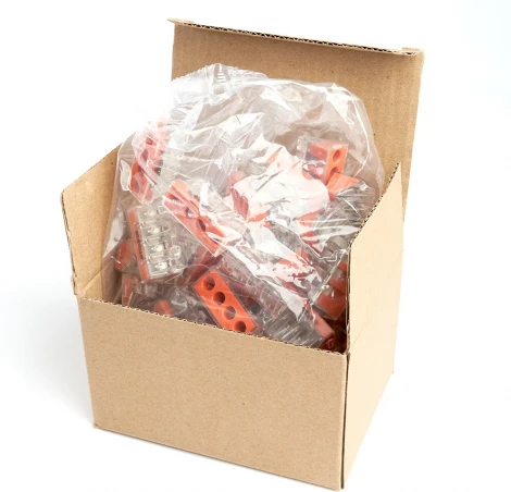 Клемма пружинная 4-х проводная Stekker 39870