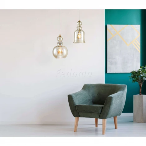 Подвесной светильник Maytoni Tone P002PL-01BZ (220V, на проводе, круглые)