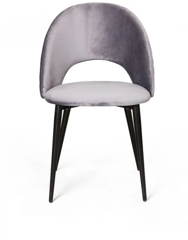 Стул Max ромб, бархат светло-серый 26 Top Concept custom 78086