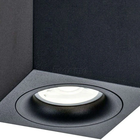 Накладной потолочный светильник Slim GU10 1x50Вт Maytoni Technical C013CL-01B