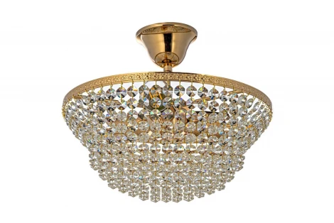 Потолочная люстра буше Arti Lampadari Stella E 1.3.30.505 G (220V, хрусталь)