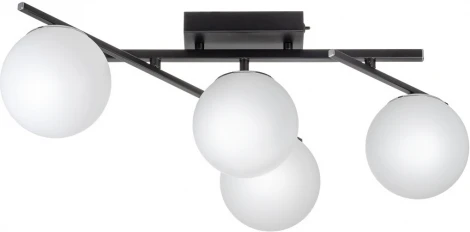 Потолочная светодиодная люстра на штанге с пультом управления Citilux Dorsy CL223142 (плафоны шарики) (регулировка яркости, 220V, шарики)