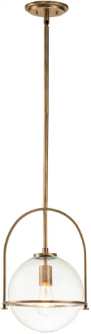 Подвесной светильник на штанге Somerset QN-SOMERSET-P-C-HB Hinkley (220V, шар)