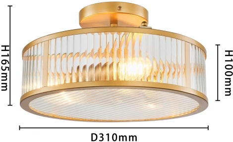 Потолочная люстра на штанге Radiales 3099-3C Favourite