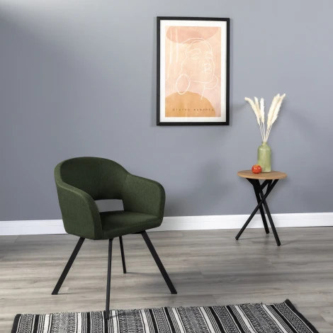 Кресло Oscar темно-зеленый/Арки R-Home арт.410118127h_green_Арки