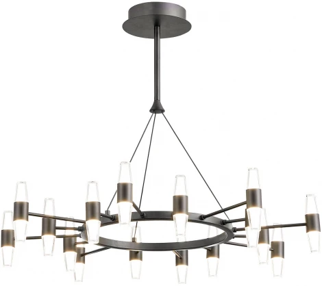 Подвесная люстра LED Lussole Hopkins LSP-7407 (220V, на проводе)