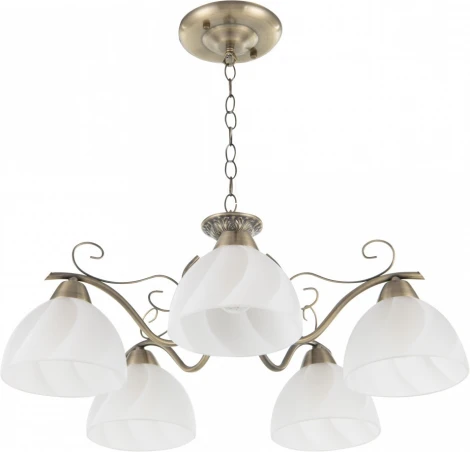 Подвесная люстра Arte Milano Amalfi-0644 330644/5 AB (220V, на цепи)