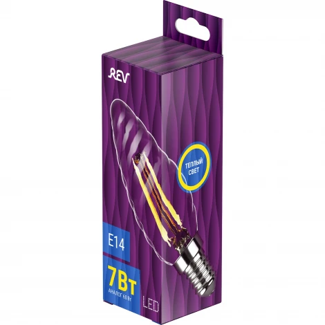 Лампочка светодиодная филаментная REV 32431 7