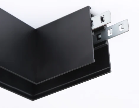 Коннектор угловой для накладного магнитного шинопровода TRACK SYSTEM GL3372