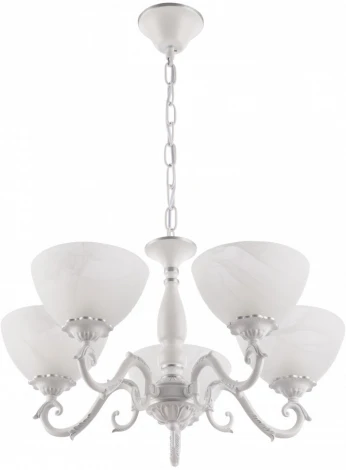 Подвесная люстра Arte Milano AM340518 340518/5 WT+SL (220V, на цепи)