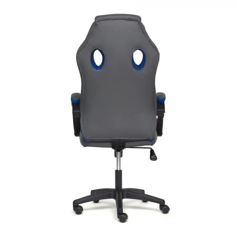 Кресло RACER GT new металлик/красный (кож/зам/ткань)