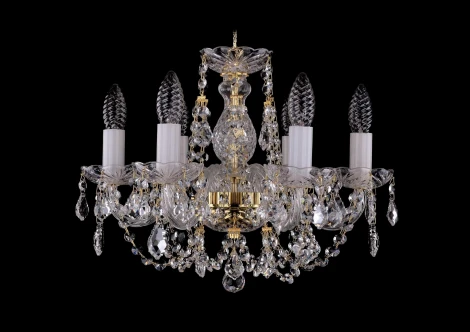 Подвесная люстра Bohemia 1406 1406/6/141/G/Leafs