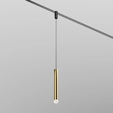 Трековый светильник с гибким неоном магнитный 5W 48V Maytoni Skim TR210-1-5W3K-M-BBS (LED, круглые)