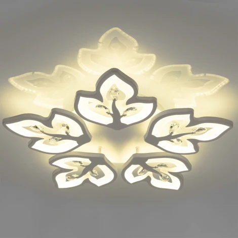 Потолочная люстра светодиодная на штанге с ДУ Ritter Albero 52095 9