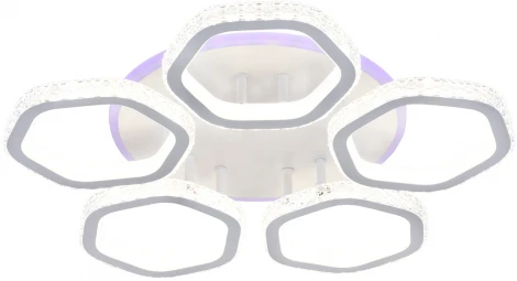 Потолочная люстра RGB с пультом, светодиодная Escada Centauri 10263/5LED BL (220V)