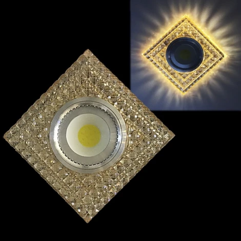 Встраиваемый точечный светильник Reluce 42197-9.0-001PL MR16+LED3W TEA (220V)