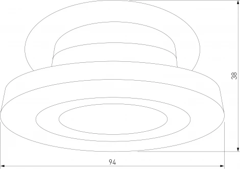 Встраиваемый точечный светильник светодиодный Elektrostandard Surf 25084/LED a063675 (220V, круглые)
