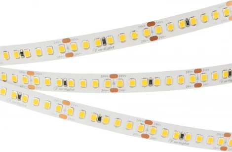 Светодиодная лента UL-A168-10mm 24V Warm3000 (17 W/m, IP20, 5m) (Arlight, 7 лет) 042326