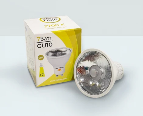 Светодиодная лампа диммируемая Italline HL GU10/7W/2700K DIM