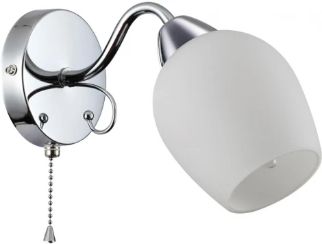 Бра с выкл. Marcela 4594/1W хром E27 40W