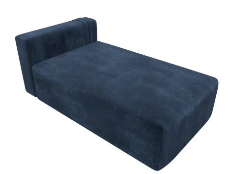 Модуль канапе Лига-060 НПБ (ЛДСП,Брус,Фанера,Велюр/Синий) Лига Диванов 129552