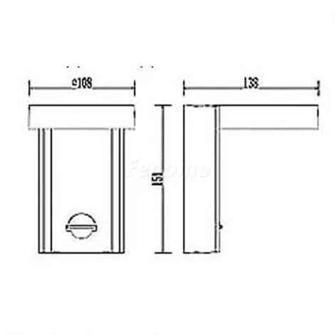 Архитектурная подсветка Favourite Flicker 1827-1W