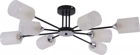 Потолочная люстра на штанге Rivoli Jocelyn 9191-308 8хЕ27 60 Вт