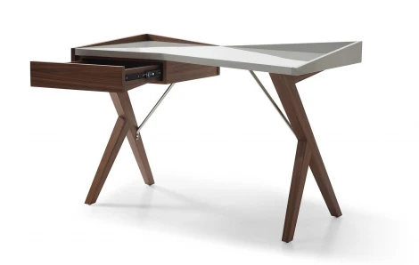 Стол письменный W-1010OT орех WA01-M-100/SO-323 глянец/201# ESF 5772