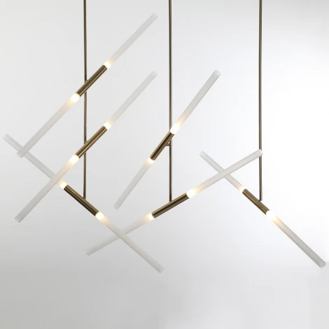 Потолочная люстра на штанге линейная Odeon Light Soho 4306/6 (220V)