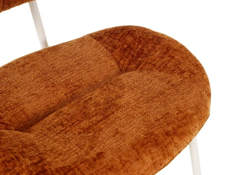 Комплект стульев Gigi 2 шт. ОГОГО Обстановочка! 966447 (Металл,Шенилл/Терракотовый)