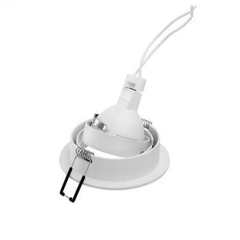 Встраиваемый светильник под лампу GU5.3 белый Wolta Alto WDL-GU5.3/02W-R