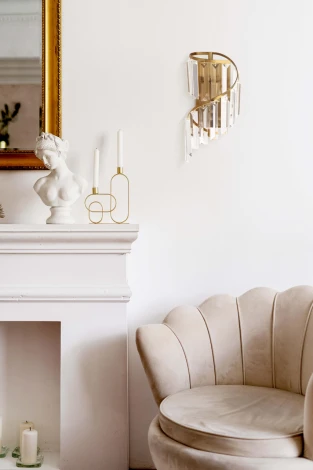 Бра MW-Light Аделард 642027101 (220V, хрусталь)