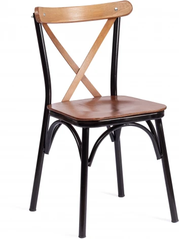 Стул CROSSY (mod. 251) Tetchair (Орех,Черный).