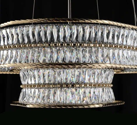 Подвесная люстра светодиодная Fluorite Sacrement FL1181-20P