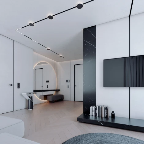 Трековый светильник магнитный Elektrostandard Slim Magnetic 85172/01 4W 4000K Cally (LED, 48V)