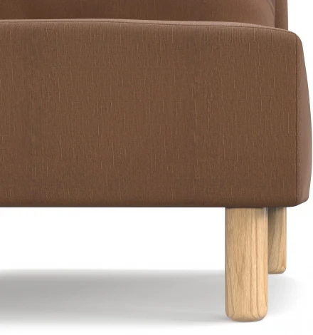 Кресло Arsko Свельд коричневая рогожка