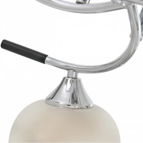 Потолочная люстра на штанге Arte Milano AMALFI-325885 325985/5 CR+BK (220V)