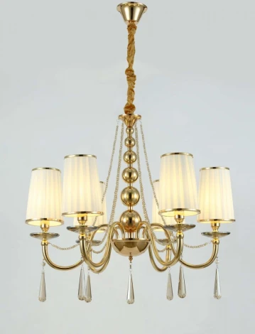 Подвесная люстра Lumina Deco Fabione LDP 1200-6 F.GD