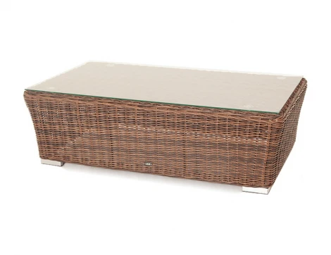 Журнальный столик из искусственного ротанга, цвет коричневый 4SIS Капучино YH-S4133W brown