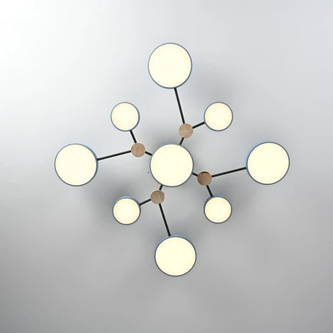 Потолочная люстра с пультом на штанге LED Lu Carte LC-11-1727