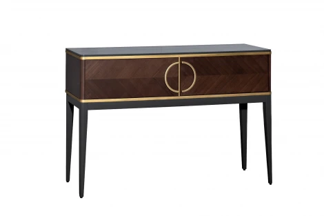 151SV-10002 Консоль шпон 2 ящика 120*80*35см Garda Decor